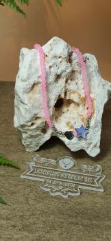 Halskette Rose Pearl Komplettansicht 4